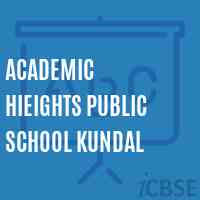 Academic Hieights Public School Kundal Logo