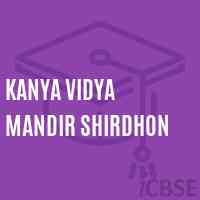 Kanya Vidya Mandir Shirdhon Primary School Logo