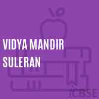 Vidya Mandir Suleran Primary School Logo