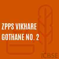 Zpps Vikhare Gothane No. 2 Primary School Logo