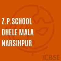 Z.P.School Dhele Mala Narsihpur Logo