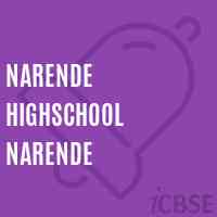 Narende Highschool Narende Logo