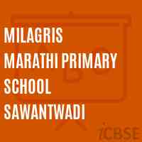 Milagris Marathi Primary School Sawantwadi Logo