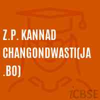 Z.P. Kannad Changondwasti(Ja.Bo) Primary School Logo