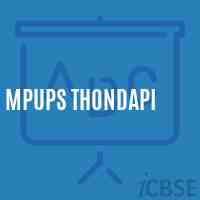 Mpups Thondapi Middle School Logo