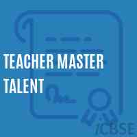 Teacher Master Talent Secondary School Logo