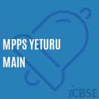 Mpps Yeturu Main Primary School Logo