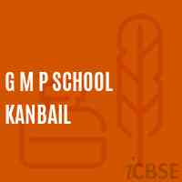 G M P School Kanbail Logo