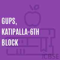 Gups, Katipalla-6Th Block Middle School Logo