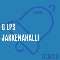 G Lps Jakkenahalli Primary School Logo