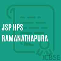 Jsp Hps Ramanathapura Middle School Logo