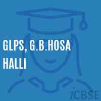 Glps, G.B.Hosa Halli Primary School Logo
