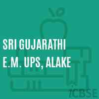 Sri Gujarathi E.M. Ups, Alake Middle School Logo