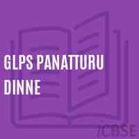 Glps Panatturu Dinne Primary School Logo