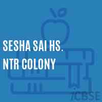 Sesha Sai Hs. Ntr Colony Secondary School Logo
