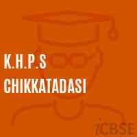 K.H.P.S Chikkatadasi Middle School Logo