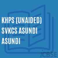Khps (Unaided) Svkcs Asundi Asundi Middle School Logo