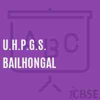 U.H.P.G.S. Bailhongal Middle School Logo