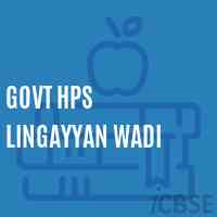 Govt Hps Lingayyan Wadi Middle School Logo