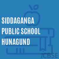 Siddaganga Public School Hunagund Logo
