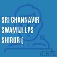 Sri Channavir Swamiji Lps Shirur ( Middle School Logo