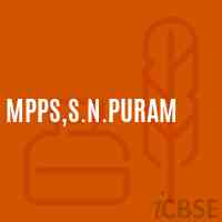 Mpps,S.N.Puram Primary School Logo