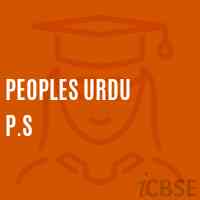 Peoples Urdu P.S Middle School Logo