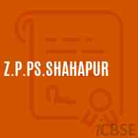 Z.P.Ps.Shahapur Primary School Logo