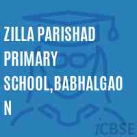 Zilla Parishad Primary School,Babhalgaon Logo