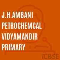 J.H.Ambani Petrochemcal Vidyamandir Primary Primary School Logo
