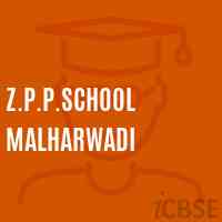 Z.P.P.School Malharwadi Logo
