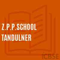 Z.P.P.School Tandulner Logo