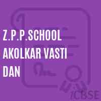 Z.P.P.School Akolkar Vasti Dan Logo