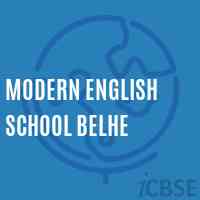 Modern English School Belhe Logo