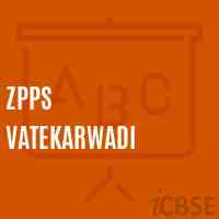 Zpps Vatekarwadi Primary School Logo