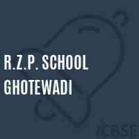 R.Z.P. School Ghotewadi Logo
