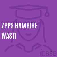 Zpps Hambire Wasti Primary School Logo