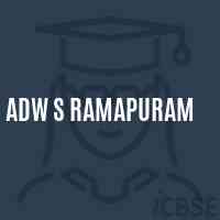 Adw S Ramapuram Primary School Logo