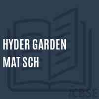 Hyder Garden Mat Sch Secondary School Logo