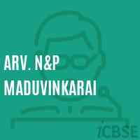 Arv. N&p Maduvinkarai Primary School Logo