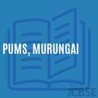 Pums, Murungai Middle School Logo