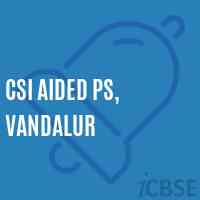 CSI Aided PS, Vandalur Primary School Logo