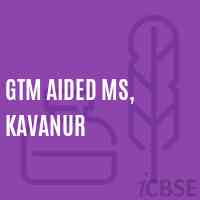GTM Aided MS, Kavanur Middle School Logo