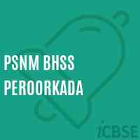Psnm Bhss Peroorkada Senior Secondary School Logo
