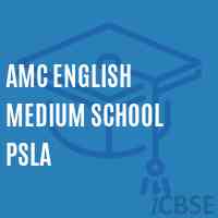 Amc English Medium School Psla Logo