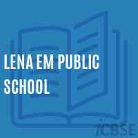 Lena Em Public School Logo