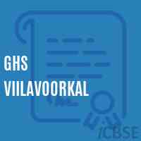 Ghs Viilavoorkal Senior Secondary School Logo