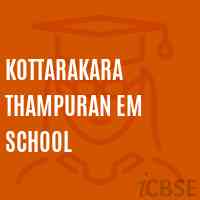 Kottarakara Thampuran Em School Logo