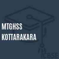 Mtghss Kottarakara Secondary School Logo