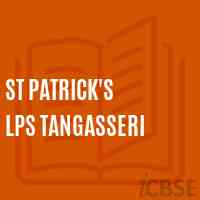 St Patrick'S Lps Tangasseri Primary School Logo